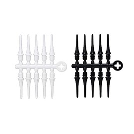 Cosmodarts FitPoint Plus 0.7 inch (19 mm), White, 50 pcs Chip fit2201