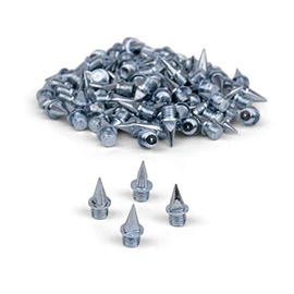 HAEST Set of 100 Athletics Spikes - 6 Mm Length - Needle Version 6 Mm - Needle