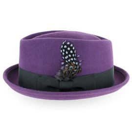 Belfry Crushable Porkpie Large Purple