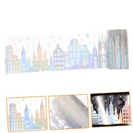 Operitacx 1 Roll Decorative Stickers Diary Material Sticker DIY Crafts Washi Tape Sticky Paper Tape Aesthetic Sticker Craft Sticker Landscape Washi Tape The Pet Accessories Account