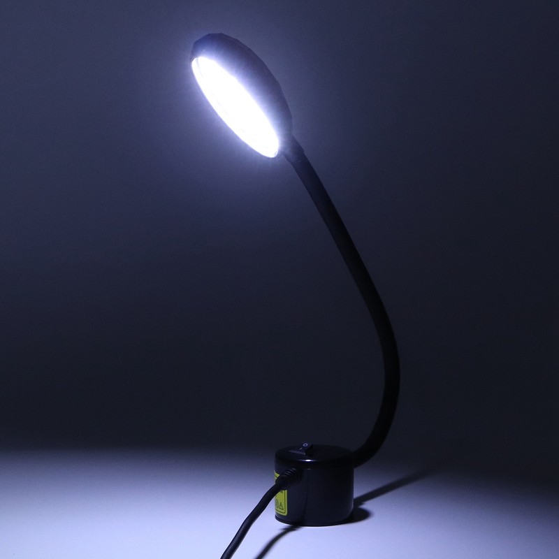 COB 8W Sewing Machine Light 48LED Gooseneck Lamp with Magnetic