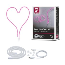 Paulmann 70561 LED Strip Neon Colorflex Including 1 x 4.5 Watt Light Strip Pink Light for Bending Plastic LED Strips