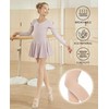leg elegant 2 Pairs Ballet Tights for School Girls Toddler