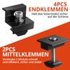 GETLITOOL Solar Panel Bracket, PV Bracket Mounting Set for Mounting
