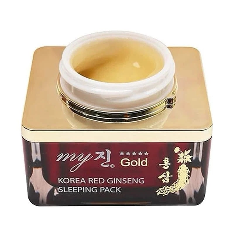MY SU GOLD Korea Red Ginseng Sleeping Pack 50ml "MADE