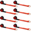 Wowangce 8Pack 2'' X 8ft Tow Truck Straps Lasso Wheel