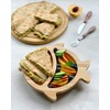 bamboo bamboo Baby Plate, Children's Plate, Children's Tableware with Suction