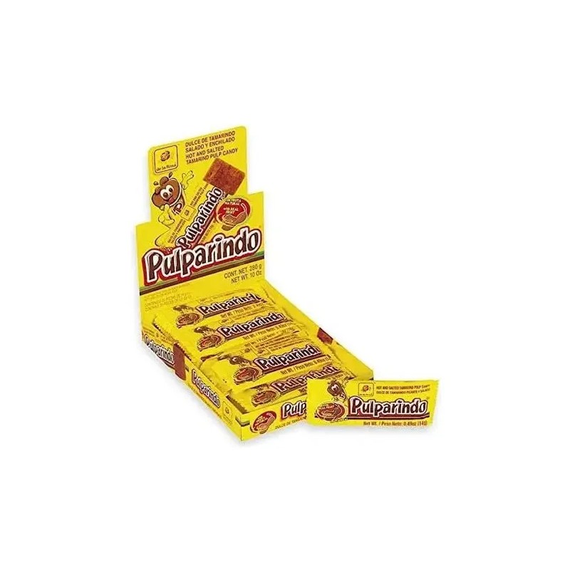 Tamarindo enchilado De la Rosa Pulparindo tamarindo sin TACC 14g