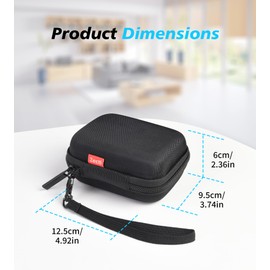 Zecti Camera Case Compatible with CAMKORY ，YIGLLO ，IGXHAVIZ，Digital Video Cameras Kids Camera Toys, Children Digital Video Camera Carrying Bag, Birthday Festival Gift (Box Only)