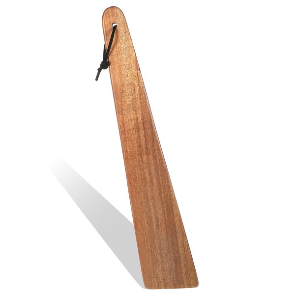 12″ Wooden Spatula for Cooking Flat Wooden Turner Wood Non