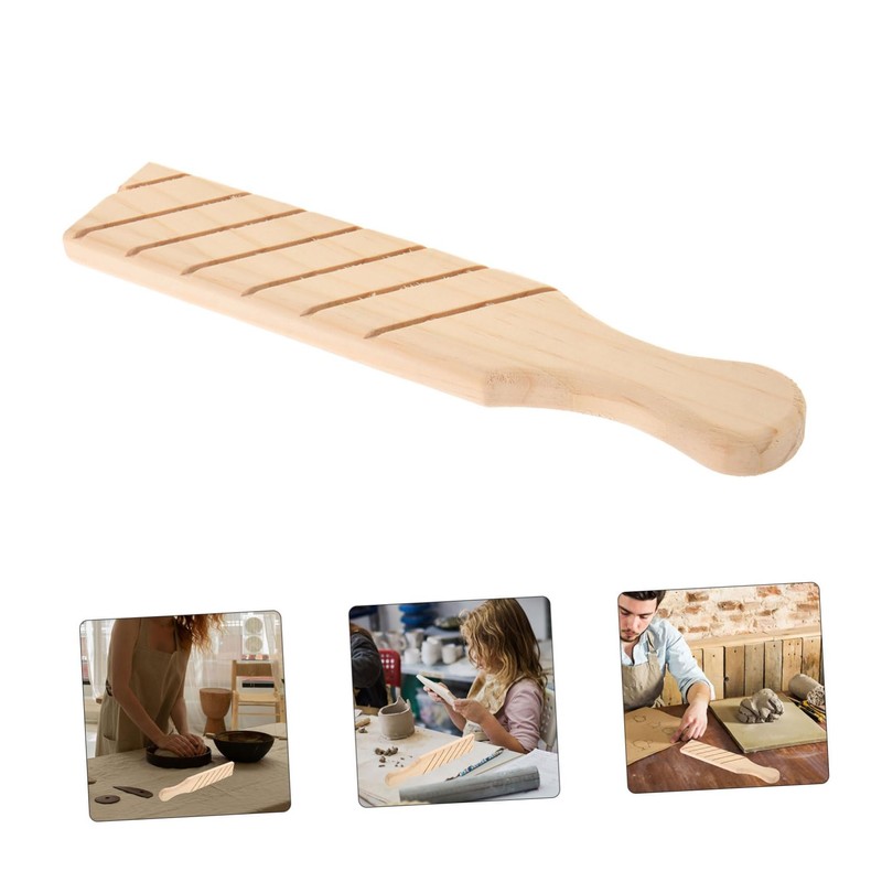 DOITOOL Clay Paddle Tool for Pottery Making Durable Clay Sculpture