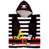 Jay Franco Trend Collector Pirate Bath/Pool/Beach Hooded Poncho Towel -