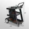 ZIXNEXKOO Welding Cart Heavy Duty, Welding Carts for MIG/TIG Welder