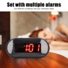 Digital Alarm Clock Bedroom Large Display AM FM Radio LED