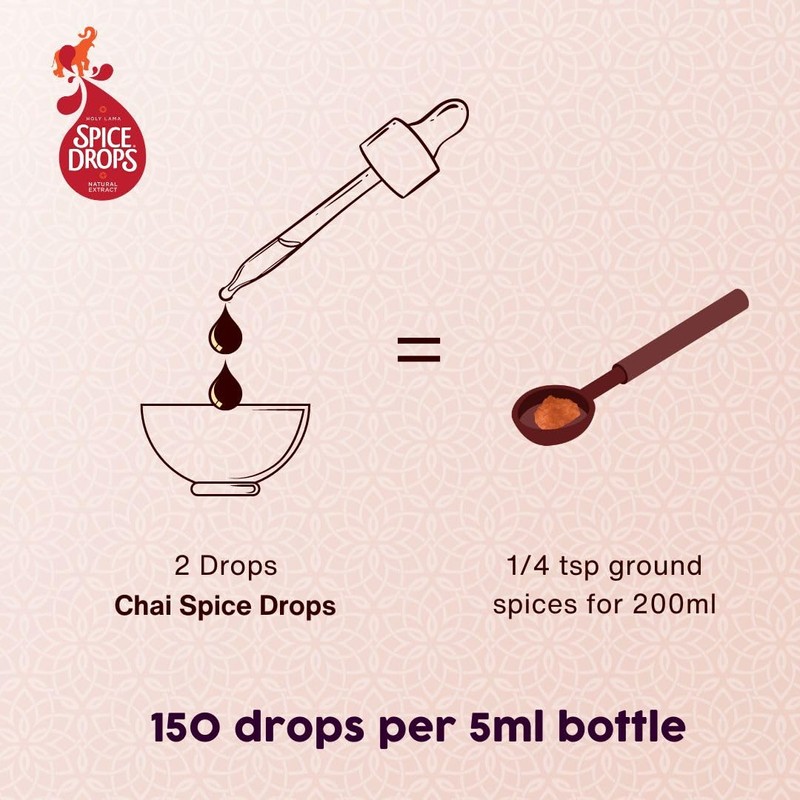 Holy lama Spice Drops Chai Spices Extract – Great Taste