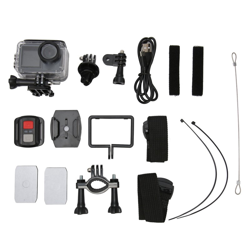 5K Waterproof Action Camera WiFi Remote Control 2.0inch and 1.3inch