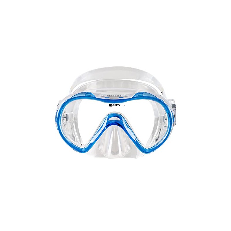Mares Aquazone Seahorse Children's Mask, Unisex Blue Trasparent, One Size