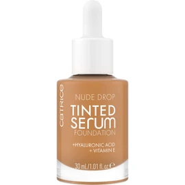Catrice Catrice Nude Drop Tinted Serum Foundation, Nr. 075C, Nude, langanhaltend, mattierend, nat1rlich, f1r sensible Haut, vegan, ?lfrei, ohne Parf1m, ohne Alkohol, 1er Pack (30ml)