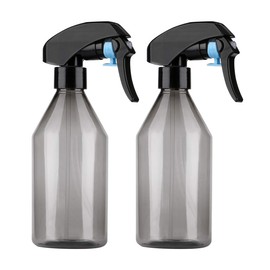 Yebeauty Plant Mister Spray Bottle, 2Pcs 10oz Fine Mist Plant Atomizer Watering Sprayer Bottle for Gardening Cleaning Solution with Top Pump Trigger Water, Black