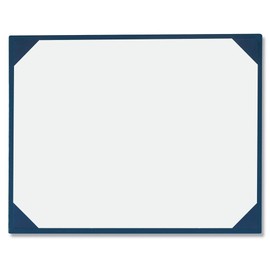 PaperDirect Blue Leatherette Award Boards with Acetate Overlay, 9 x 11-½ Inches, Pack of 3