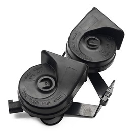 QIEFOAD HC3Z-13832-G Dual Horn Assembly Fit for F250 F350 Super Duty 2017-2022 with Bracket