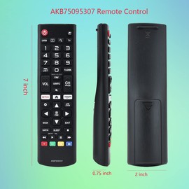 GHUST AKB75095307 Remote Control Replacement Universal for LG Smart TV 49UJ6050 49U6300 49UJ6350 49UJ6500 49UJ6560 55LJ5500 55LJ550M 55LJ5550 55UJ6050 55UJ6300 55UJ6350 55UJ6520 55UJ6540 55UJ6580