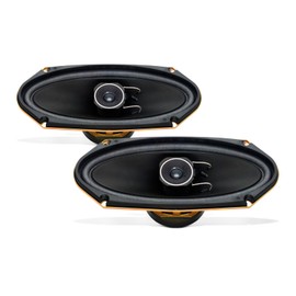 Pioneer A-Series TS-A4103 4” x 10” 2-Way Speakers (Pair) – 120W Max, Balanced Sound + Smooth Treble, Enhanced Bass, Great Stock Replacement