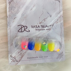 Next day delivery⭐Colorful gradient nails⭐ / 다음날 발송⭐알록달록 그라데이션네일⭐