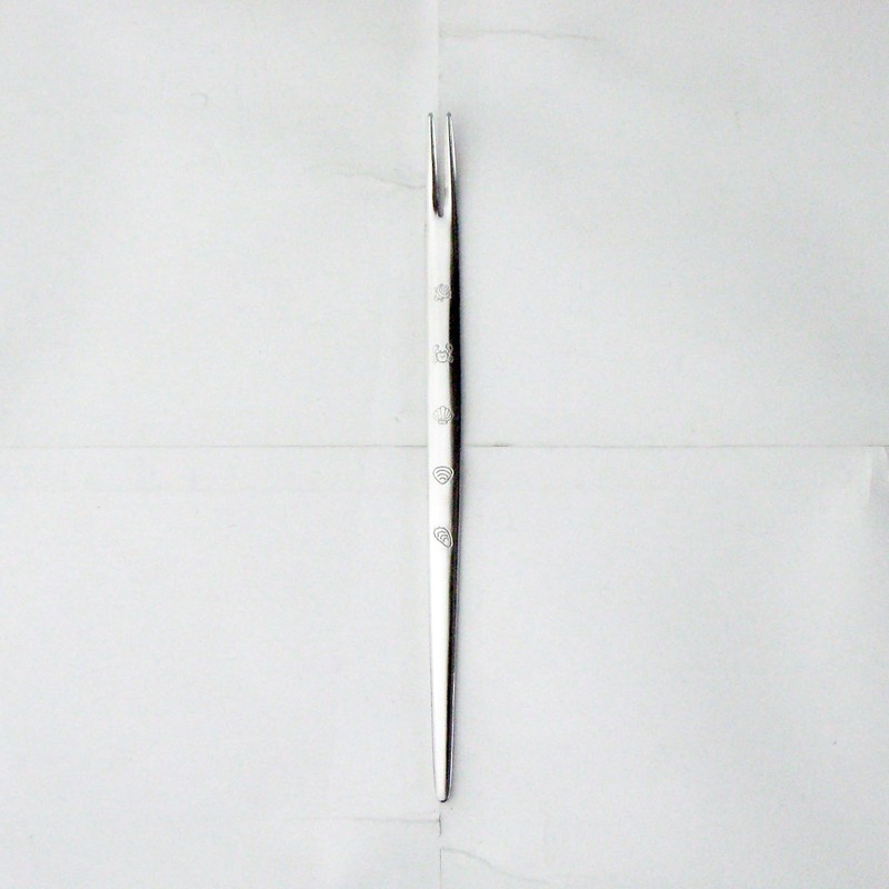 Nagao Turban Shell Fork, Set of 10, Stainless Steel, Shell