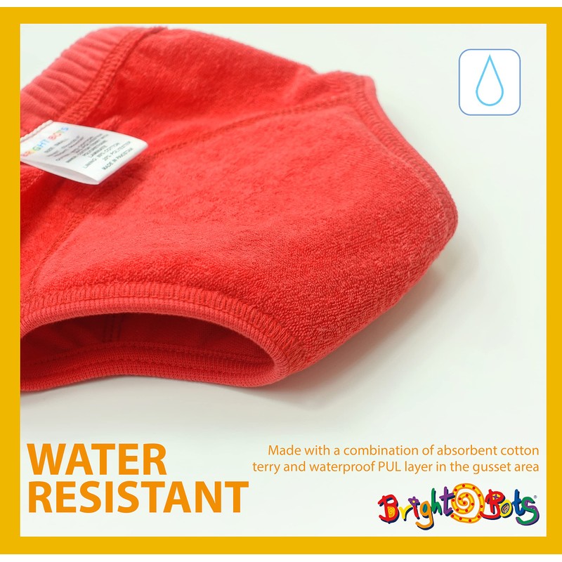 Bright Bots Potty Training Pants (1pk, Mauve, Large Approx 24-30