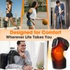 ERHIVORA Knee Massager with Heat and Vibration, Knee Heating Pad