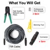 75ft Extension Cable Compatible with Starlink, Extend&Repair Mounting Accessories with