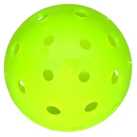 Pickleball United Competition Pickleball Balls – Pack of 3 Yellow TPU Tournament Balls – Durable 40-Hole Design, All-Weather Indoor & Outdoor Use