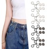 [GUANGUAN] Waist Adjustment Button 4-Piece Set Jeans Adjustment Button with