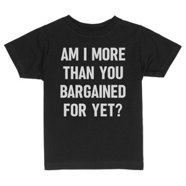 More Than You Bargained for Pop Punk Toddler Kids T-Shirt 3T Black