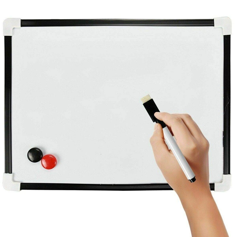 Mini White Board KidsPen EraserSchool A4 Home Dry Wipe Draw