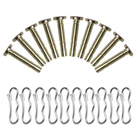 10-Pack Shear Pins & Cotter Pins Replacement for Troy-Bilt Snow Blower Models 738-04124A, 714-04040, 738-04124 – Compatible with Various Troy Bilt Snowblowers