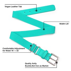 UnFader Youth Adult Baseball Socks and Belts Combo, Adjustable Elastic Softball Belts and Socks for Boys Mens and Grils