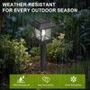 EXCMARK 10 Pack Solar Lights for Outside Walkway Pathway Driveway