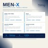 Men-x Suplemento Masculino | Maca Ginseng Zinc | 6 Caps