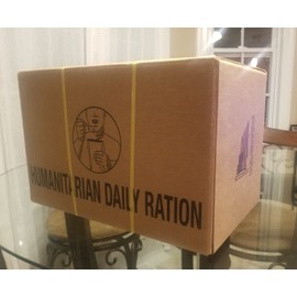 The Wornick Company MRE 1 case of HDR U.S. Military Surplus Humanitarian Meals Ready to Eat, FEMA 10 pack/ 20