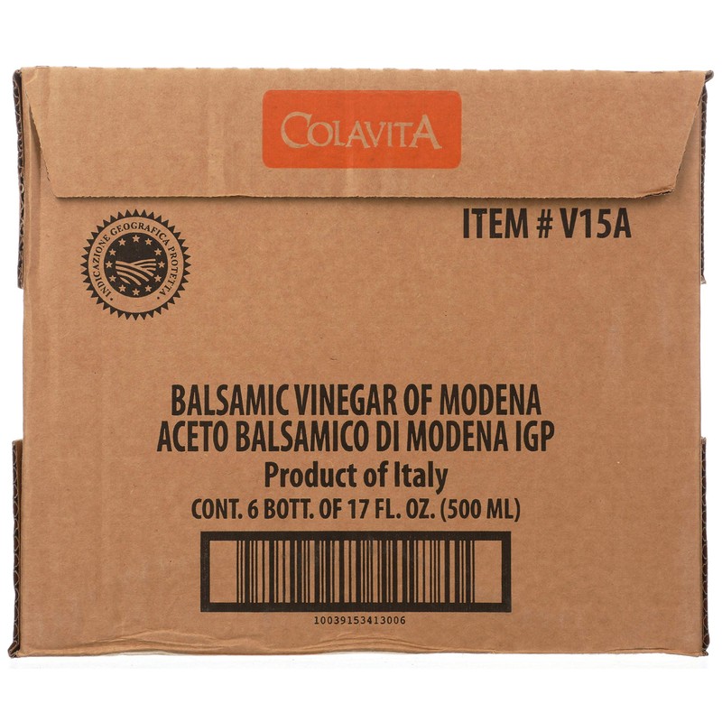 Colavita Vinegar, Balsamic Vinegar of Modena, 17 Fl Oz (Pack