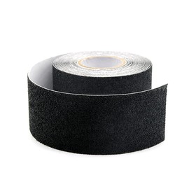 Anti Slip Tape, High Traction Strong Grip Abrasive, Non Skid Strip Safety Track Tape for Stairs Tread Steps Ramps Indoor or Outdoor, Black (50MM Width x 5M Long)