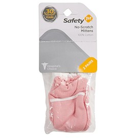 Safety 1st No Scratch Mittens, Pink