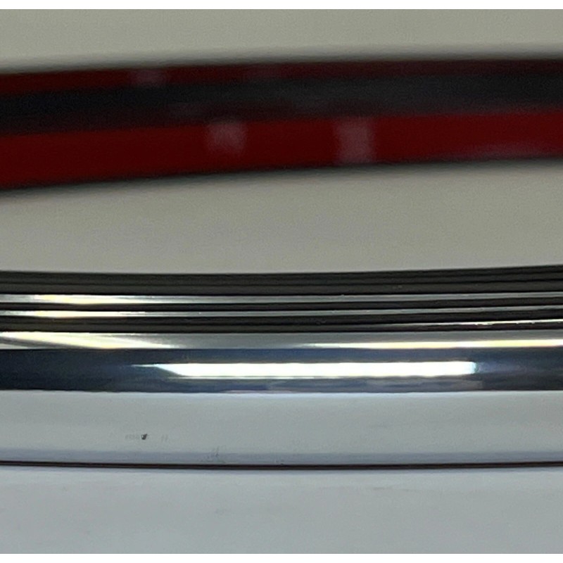 Trim-Gard 7/16" x 50' Chrome Half Round Wheel Well Molding