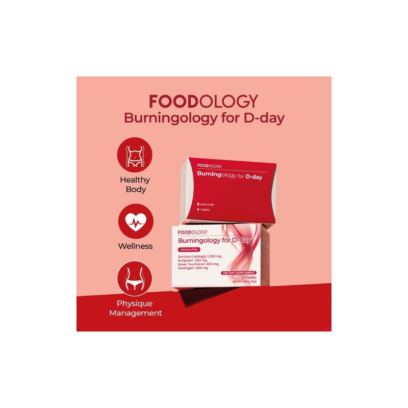 Foodology [Foodology]Burningology D-day 3.8g x 10pouch (38g)