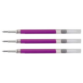 Pentel Pack of 3 Refills for LR7 Energel Liquid Roller Tip Pen 0.7 mm, Line 0.35 mm, Pink