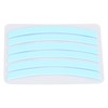 30 Pairs Silicone Eyelash Lift Curved Shape Reusable Soft Rods