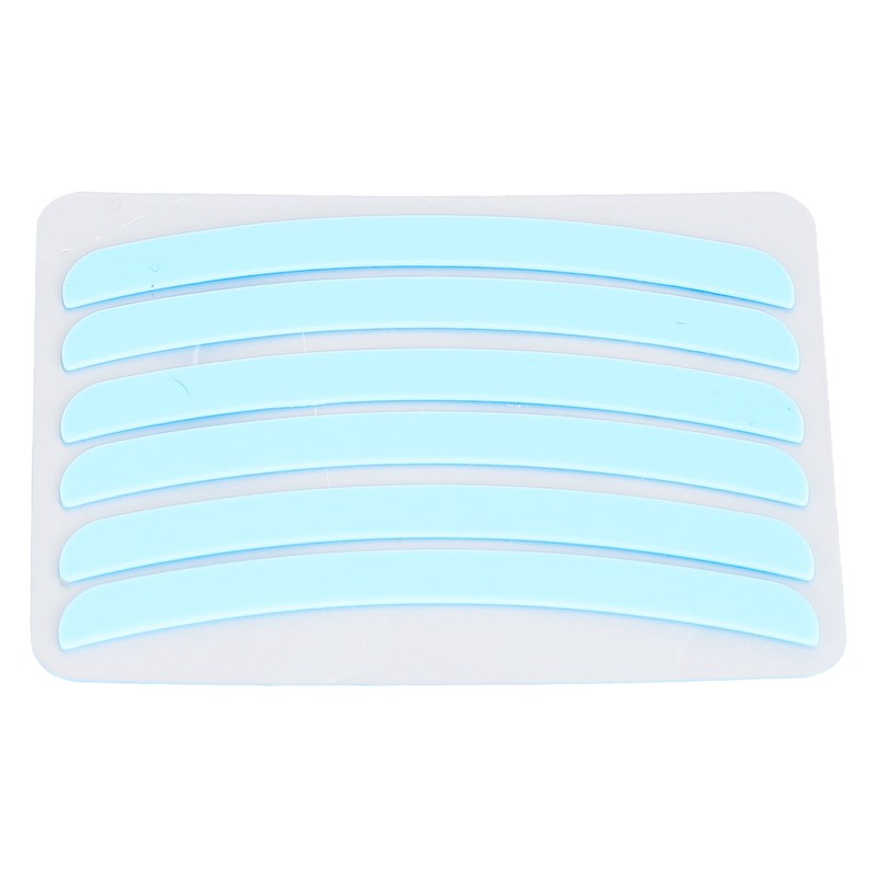 30 Pairs Silicone Eyelash Lift Curved Shape Reusable Soft Rods