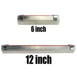 Circle B Tackle Do It Jig Clamping Rack 6" or 12" DIY Lure Making for Painting Lures and Jigs for Display or Fishing Lure Holder (Aluminum Clamping Rack 6" - 9600)